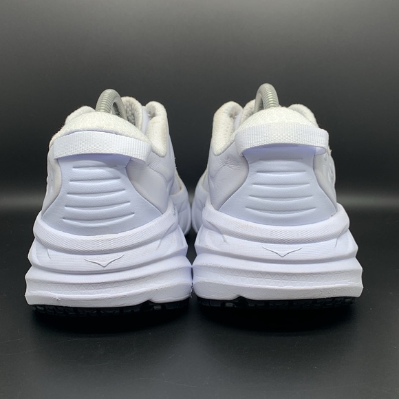 Hoka One Bondi SR White Walking / Running Shoes Women's Sz 11 - Picture 3 of 10